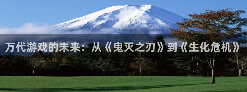 雷火电竞代理开号多少钱：万代游戏的未来：从《鬼灭之刃》到《生化危机》